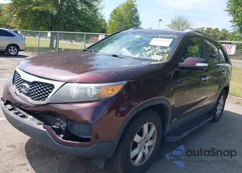2012 Kia Sorento Lx V6 from USA, damaged, VIN 5XYKTDA23CG259586